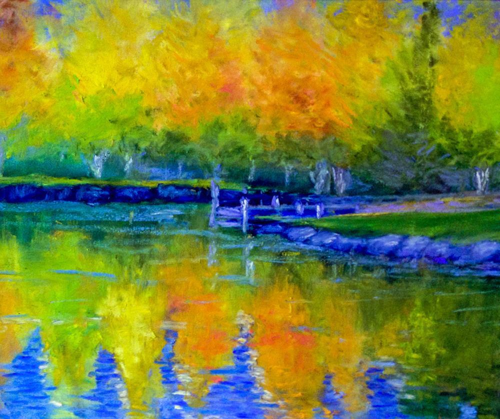Yellow Reflections of Spring